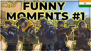FUNNY INDIANS PLAYING CS2 | CS2 India Funny Moments #1
