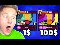 ХЭЛЛОУИН за 1$ vs 100$ в Brawl Stars