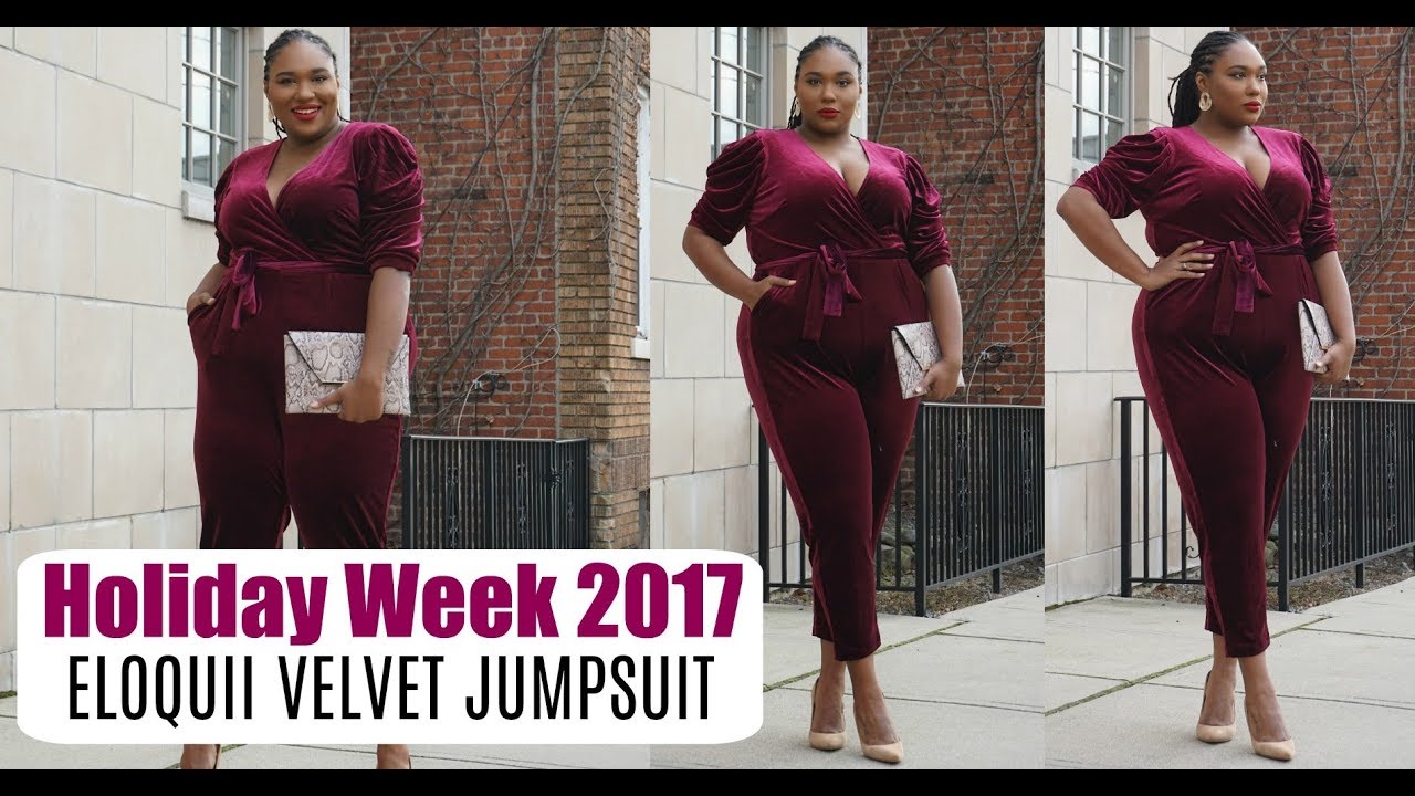 plus size holiday jumpsuits
