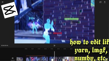 Tutorial: How To Edit Fortnite Highlights Videos On IOS and Android Like LMGK, Numby, etc. For Free!