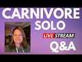 Talking with jen solo about her carnivore journey live qa