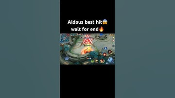Aldous  best shot🔥#shortfeed #mobilelegend#mlbb global aldous aldous best build
