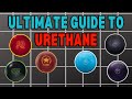 Urethane the ultimate guide  78d  78u  nu blue hammer  purple hammer  tank  pitch black