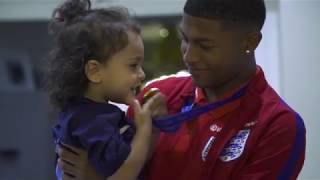 Rhian Brewster World Cup Home Return