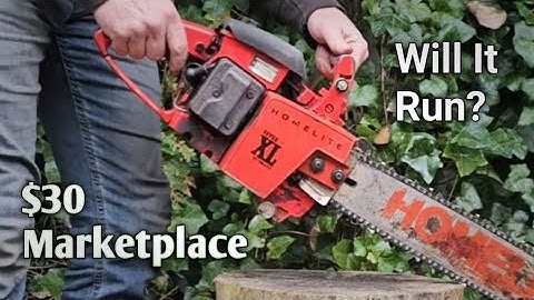 Will It Run? $30 Marketplace Homelite Super XL Automatic