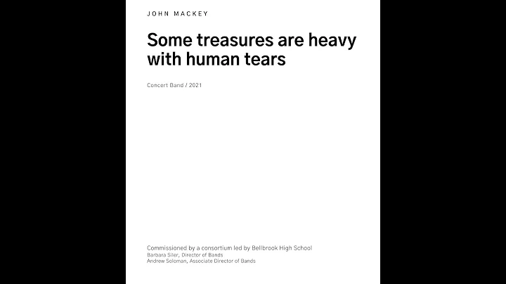 Mackey: Some treasures are heavy with human tears