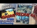 Производительность, бенчмарки, скорость. Xiaomi Redmi 4a vs Xiaomi Redmi 4(2/16), Blackview A8 Max.