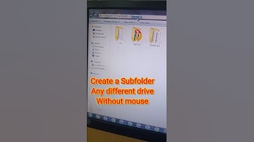 How to Create Folder without mouse use? || #viral #trending #ytshorts #shortvideo #shorts #short