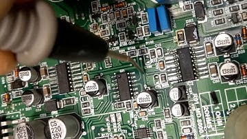simple fault - complex diagnosis.. Taramps MD8000 amplifier repair