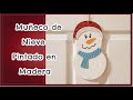 Diseño Navideño MUÑECO DE NIEVE