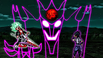 Kazuki (Petamynx) (New) VS Sasuke FMS V1.2 in Jump Force Mugen