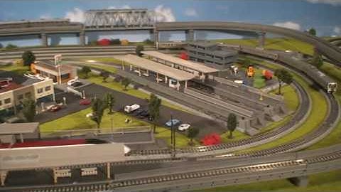Japanese Model Train & Railway Layout