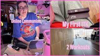 2 Workouts & Online Communion + My First ITK | VLOG 1045