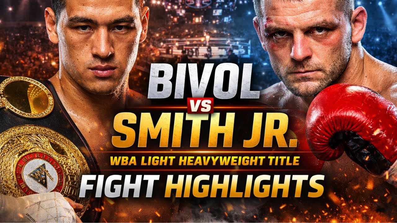 Dmitry Bivol vs Joe Smith Jr | WBA Light Heavyweight Championship | Boxing Fight Highlights HD