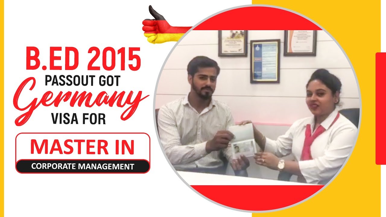 ielts coaching in rohini B.Ed. 2015 Pass Out Got Germany Visa Master's in CORPORATE MANAGEMENT