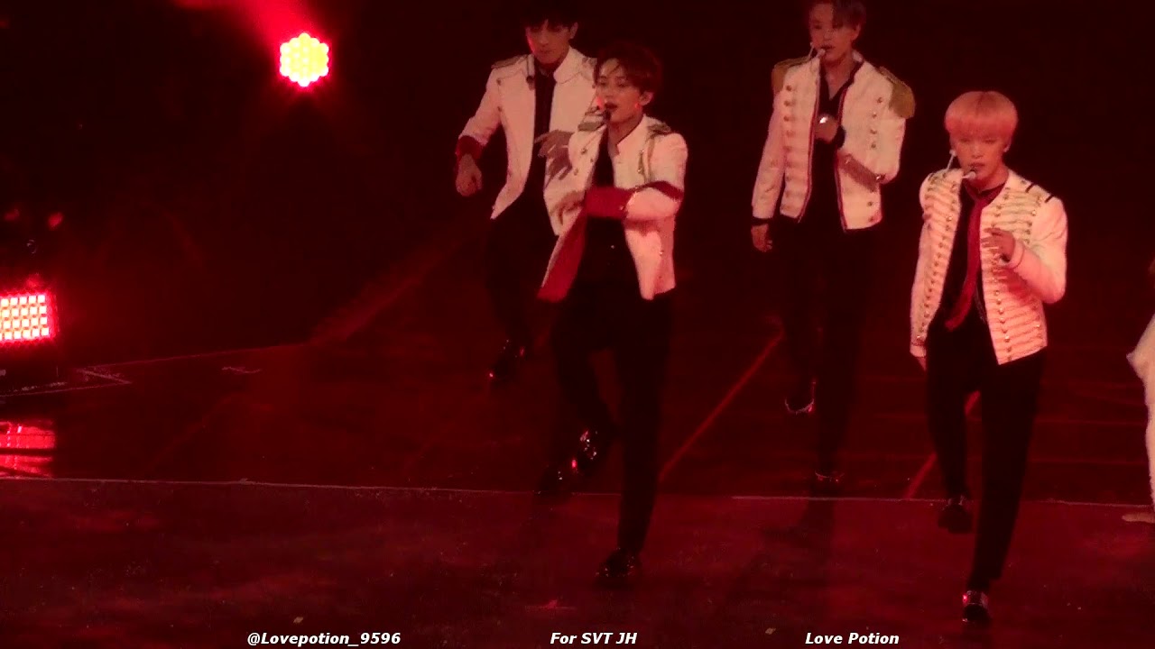 180701 SEVENTEEN 세븐틴 IDEAL CUT 콘서트 노펀 NO FUN 엄지척  정한 focus