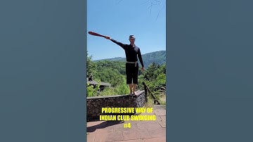 04 Easy Indian club swinging - reversed front circle or inside circle