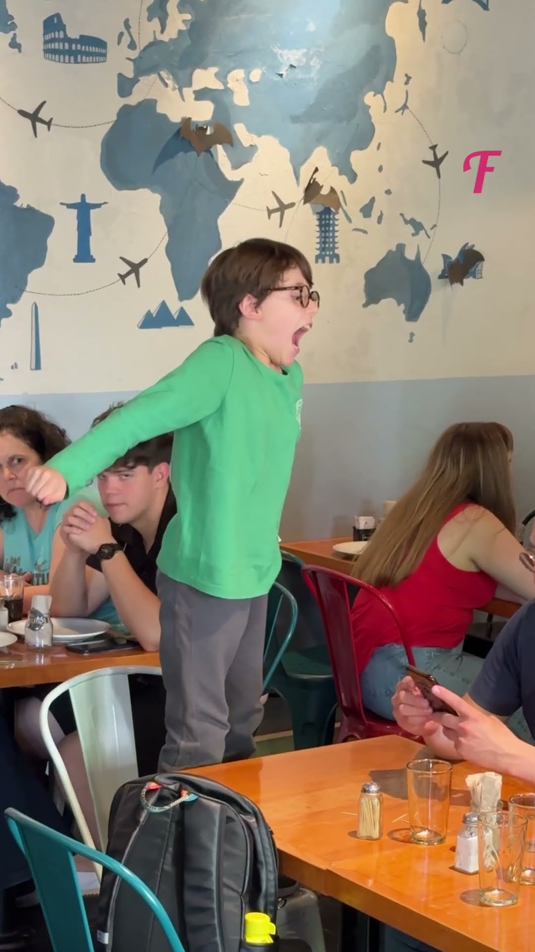 When a Tantrum Forces a Family Out of a Café #shorts
