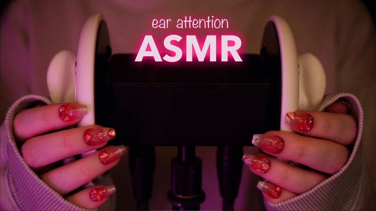 ASMR | gentle & sensitive ear attention - no talking