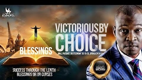 VICTORIOUS BY CHOICE WITH APOSTLE JOSHUA SELMAN __05__10__2025_