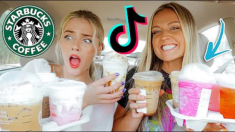 Trying My Followers Favorite Starbucks Drinks!!!