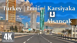 Driving in Turkey 🇹🇷 Izmir | 4K - HDR 60 fps