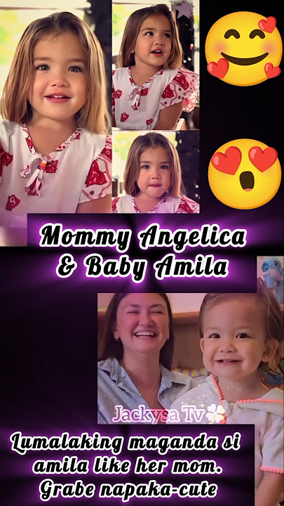 Ang napaka gandang anak ni Angelica| JACKYSA TV #ccto  #foryou #forentertainmentpurposesonly