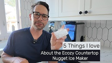 5 Things to Love About the Ecozy Countertop Nugget Ice Maker