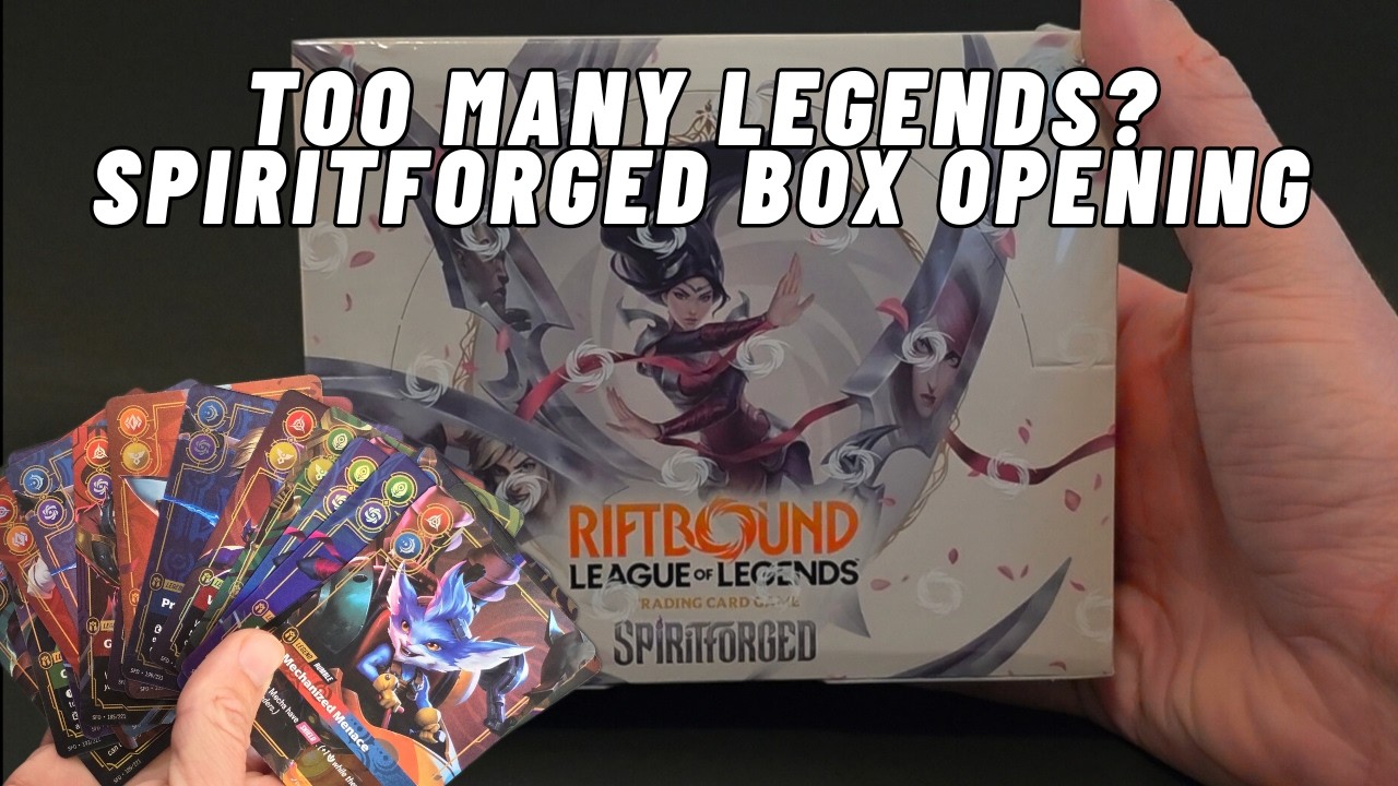 Riftbound Spiritforged Box Opening 1 Week Later! Too Many Legends?