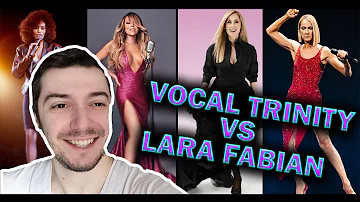 Celine vs Lara vs Mariah vs Whitney - EPIC VOCAL BATTLE! (Vocal Trinity and Lara Fabian Reaction)