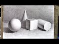 Learn to draw basic still life in graphite pencil