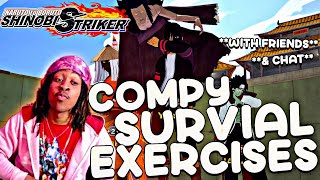 WATCH TEN BOX IN SURVIVAL EXERCISE WITH FRIENDS & CHAT |Naruto To Boruto Shinobi Strikers by TEN 18 views 1 month ago 2 hours, 3 minutes