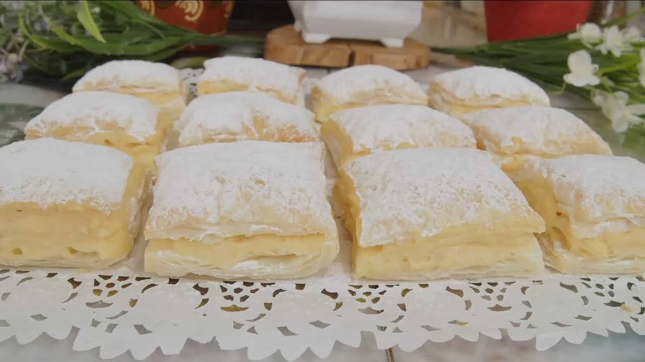 MIGUELITOS DE LA RODA CON CREMA PASTELERA 😍 RECETA TRADICIONAL
