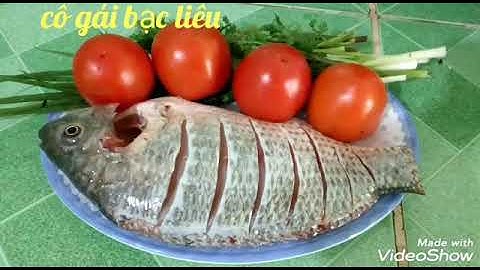 Cá rô phi chiên sôt cà...