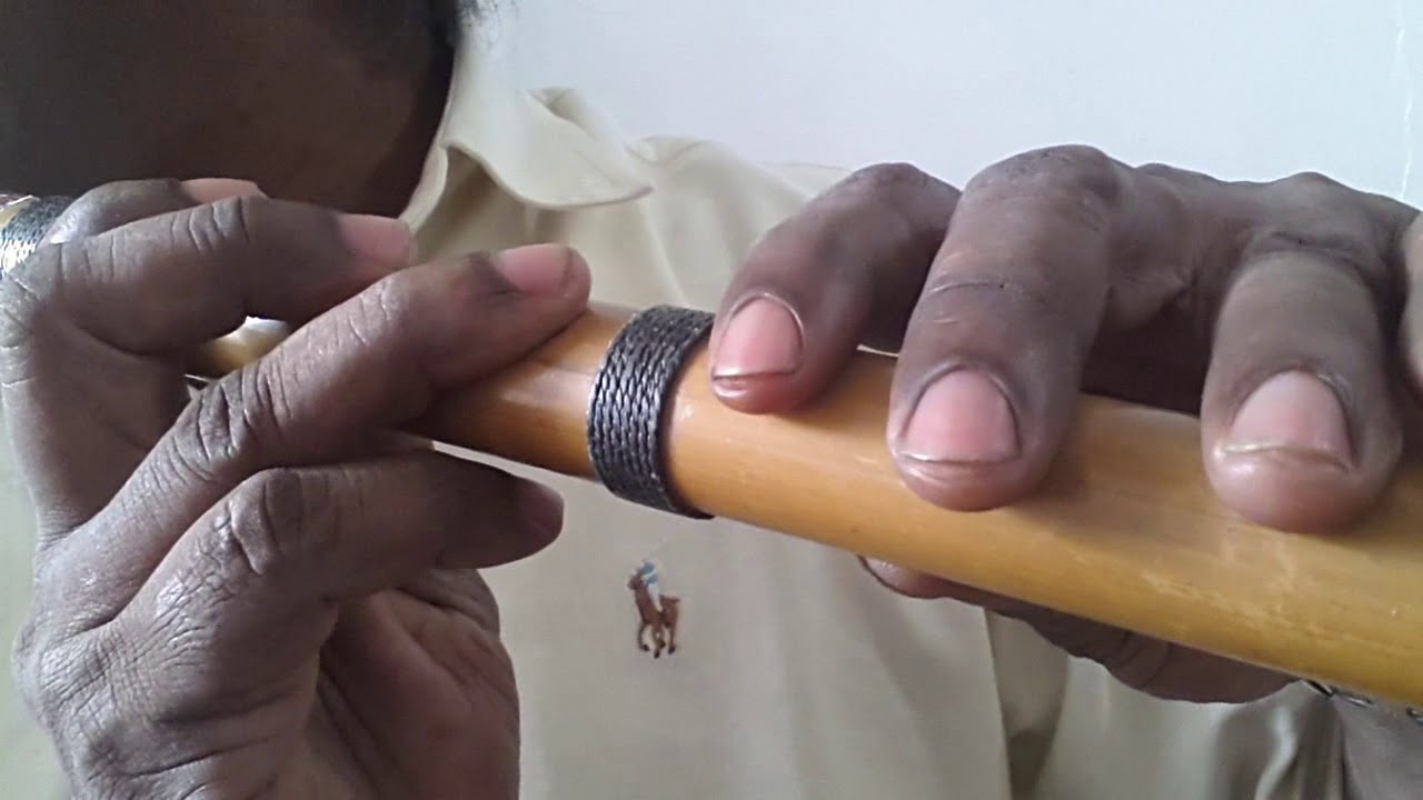 11)Thilak with (sinhala) Flute lesson 5 How to play ganga addara song