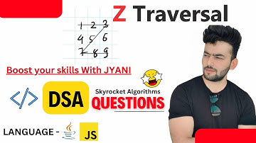 Z Traversal in Matrix || How to Traversal in Z type matrix A Beginner