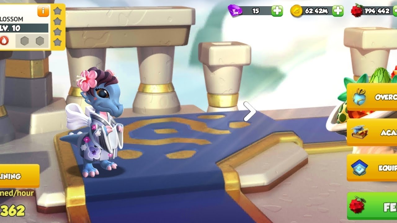 DML20Hatching Cherry blossom dragon and Steel Ember dragonDragon