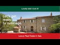 The BIG reveal. Nick and another luxury Italian Property.