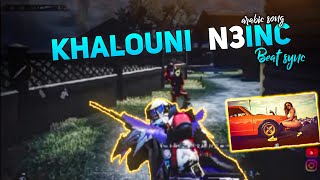Khalouni N3inc arabic song montage | beat sync | battleground mobile india|TDM gameplay