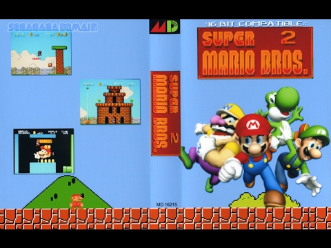 Super Mario Bros 2 Mega drive Genesis 