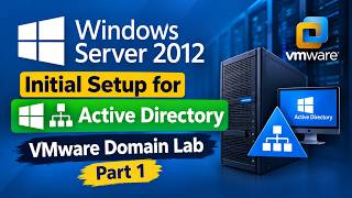Windows Server 2012 Initial Setup for Active Directory | VMware Domain Lab – Part 1