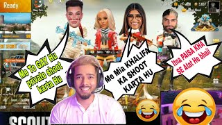 Random shocked By scout Inventory | Scout Playing with Tharki Random | Funny moments 😂