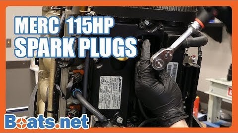 How to Replace Outboard Spark Plugs | Mercury 115 Outboard  | Boats.net