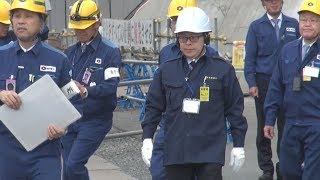 経産相が大飯３、４号視察 福井知事と会談