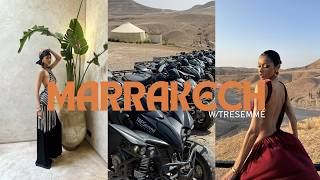 Marrakech W/ Tresemmmé | Pilates, pool party, a day in the desert