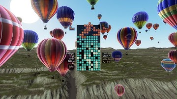 Tetris Effect: Connected. PS5 gameplay, beautiful and challenging. 60FPS