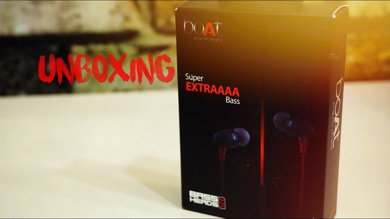 Boat Bassheads 225 Unboxing YouTube