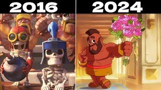 All Clash Royale Animation 2016 - 2024 / Все Мультики по Клеш Рояль 2016 - 2024