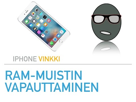 Ram muistin vapautus iPhone