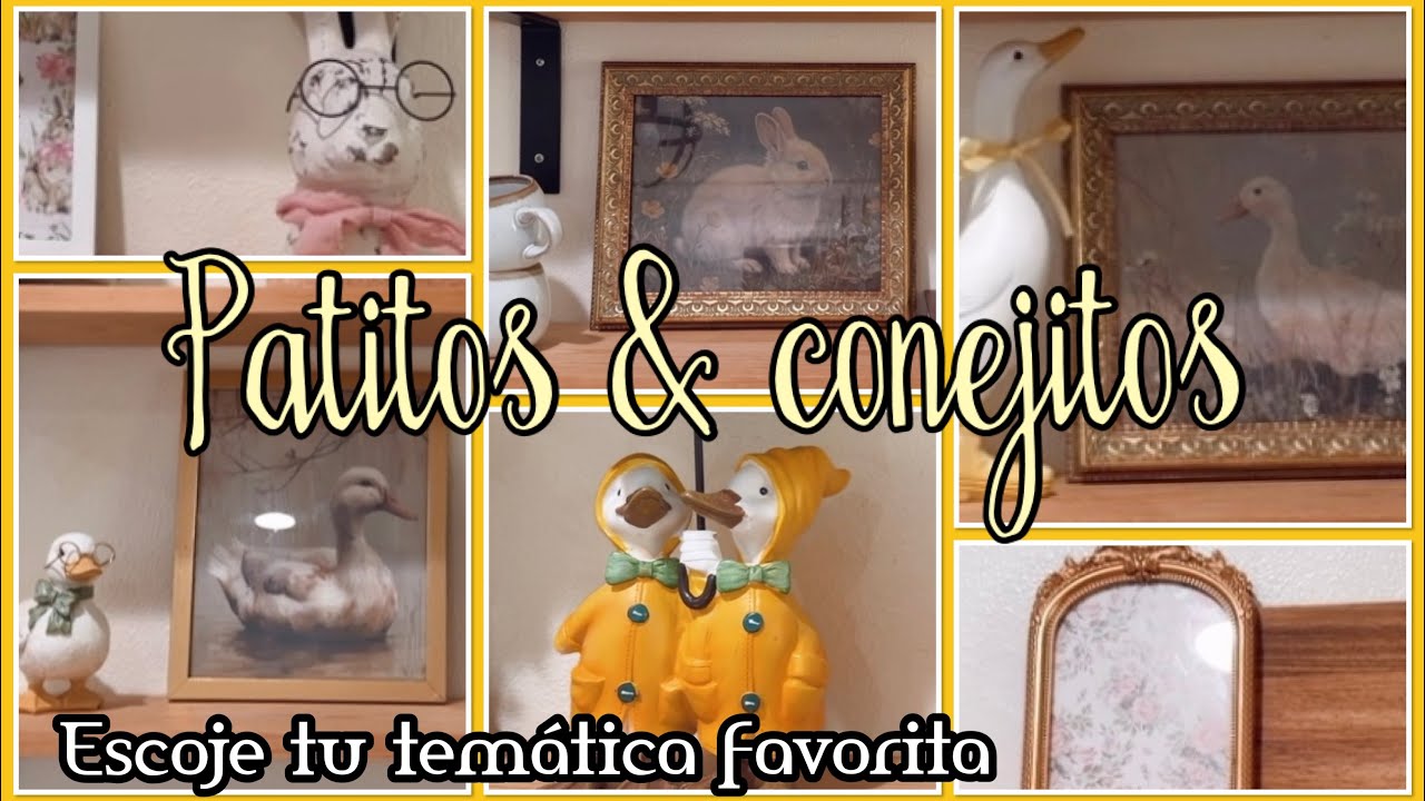 Escoje tu temática favorita para la primavera , lindas decoraciones #decoration #home 